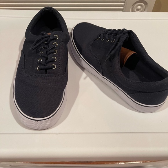 Target Mens Navy Canvas Sneakers 